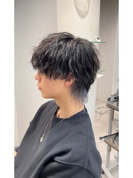 プルーブトウキョウ 渋谷(PROVE TOKYO) 爽やか無造作ビジネスツーブロックスパイラルパーマ