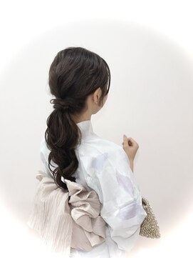 ルート(Ru-t) 浴衣着付け+ローポニーセット