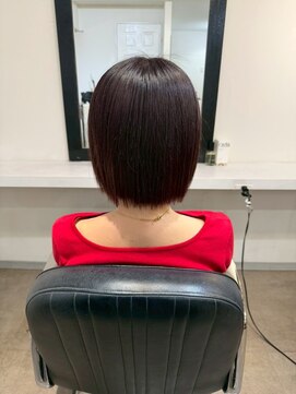 ハムレッツ 名古屋 ボブ、ショートボブ、ショートヘアー髪質改善縮毛矯正白髪染め◎