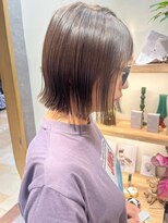 リミックス 南国店(remix)&nbsp;切りっぱなしボブ×アッシュブラウン