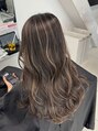 アース 綱島店(HAIR&MAKE EARTH)&nbsp;変わらず大人気のハイライトカラー白髪ぼかしも◎