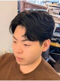 ニュアンスセンターパート　【京都市　理容室】
