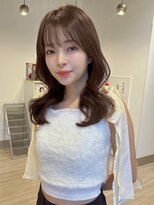 ユーフォリア エヌ 池袋サンシャイン通り店(Euphoria +n)&nbsp;レイヤーロング くびれ巻き アッシュブラウン