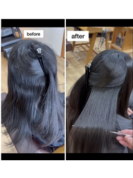 アクロ ヘアー ステージ(ACRO hair stage) 長く綺麗を楽しむためのリタッチ縮毛矯正