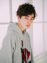 アルーデ エイチシー(ALUDE .HC)&nbsp;無造作パーマ×アップバング
