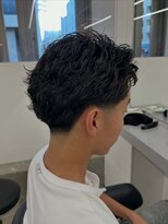 テンション(tension) メンズスパイキーショートテーパーフェード札幌大通バスセンター