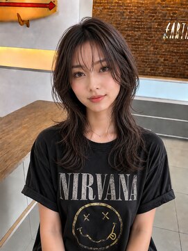 アース 熊本光の森店(HAIR&MAKE EARTH) ロングウルフ