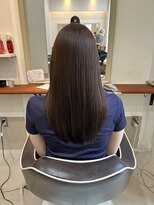 シエル 大名店(CIEL)&nbsp;ブラウンカラー×ナチュラルストレート
