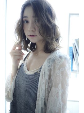 クロム バイ リエット(Chlom by Lietto) Chlom☆フェミニンフリンジフラットカール　TEL 0364574337