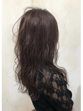 クレアール ブローテ(CREAR brote) 【CREAR brote】ボルドーブラウン×ロングmixウェーブ