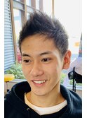 爽やかメンズショート