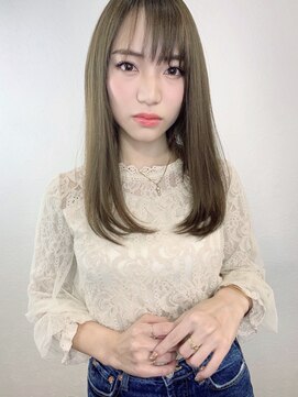 サフィール(Saphir) Saphir☆大人かわいいオリーブアッシュ「似合わせカット」