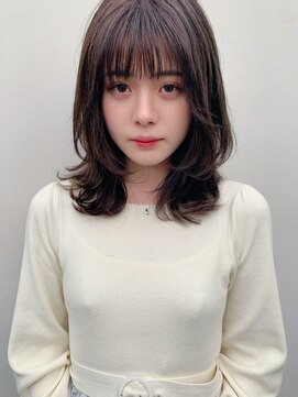 レイラバイアフロート 吉祥寺(Lila by afloat) くびれレイヤー×アッシュブラウン【アフロート小笠原】