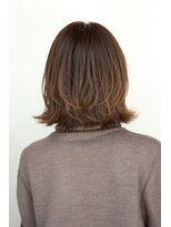 ヘアメイク イズム(HAIR MAKE ism)&nbsp;【ism 千葉】レイヤーボブ×カーキブラウンB