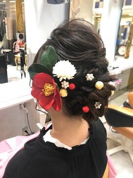 髪技空間アノン(anon) 成人式セット