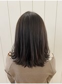 【カーキベージュ】艶やか暗めカラー20代