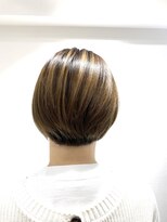 リトルスター(Little star)&nbsp;バレイヤージュ風ボブ