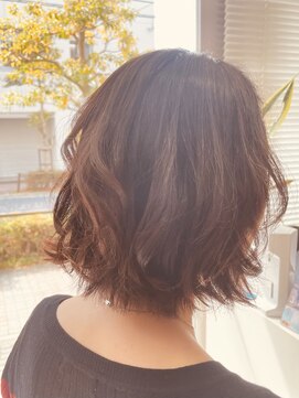 ヘアメイク ビアンエートル(hair make bie etre) 外ハネアレンジスタイル