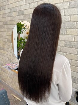 エスケーヘアラウンジ(SK HAIR LOUNGE)の写真/今SNSで話題の《TOKIO》トリートメント取り扱い店◇カラーとのセットで髪を修復しながら理想のスタイルへ☆