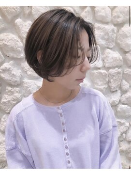 モアナ バイ ヘッドライト 沖縄豊見城店(Moana by HEADLIGHT) Moana【豊見城】#ショートボブ#センターパート#エアリー