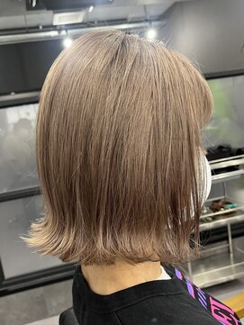 ウェイビー 桜木町店(WAVY) 【WAVY】パールミルクティ×外ハネ