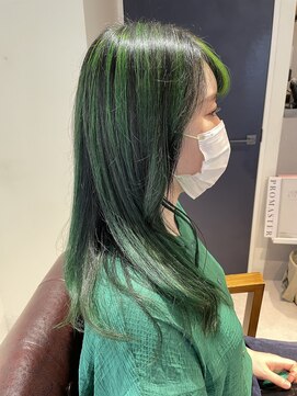 ブランシュ(Blanche) グリーン☆ハイライト