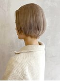ホワイトベージュ_チェリーブラウンフェミニンロング_ba377553