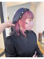 ◇クリアピンク×ブルーラベンダー◇