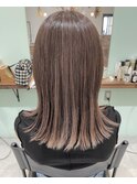 ミディアムスタイル　ハイライト