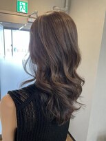 テーラヘアー ユーカリが丘店(TELA HAIR)&nbsp;ハイライトカラー×グレージュ【TELA HAIRユーカリが丘】