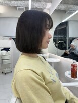 ガガ 心斎橋(GAGA)&nbsp;イメチェン◎ペールベージュ大人ガーリーハッシュカット