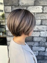 ライズ バイ レボ 柏店(RISE by REVO)&nbsp;大人かわいい/レイヤーロング/グレーベージュ/前髪パーマ/柏