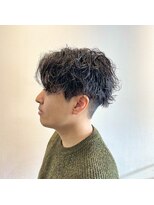 イーチ ディー ヘアーアンドトータルビューティー(each dee hair&total beauty) マッシュ×波巻きパーマ