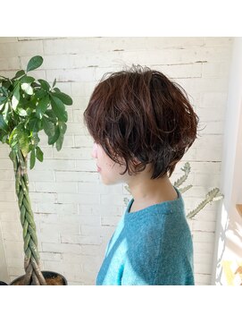 ラフ 所沢西口店(LAF.) くしゃっとパーマ