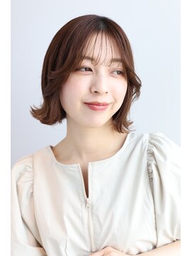 エクリフルール(equri fleur) 【目黒】20代 30代 外ハネボブ #イルミナカラー #水素カラー