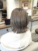 フォニア(PhoNia) 【PhoNia 緑園都市】くびれボブ×アッシュグレージュ