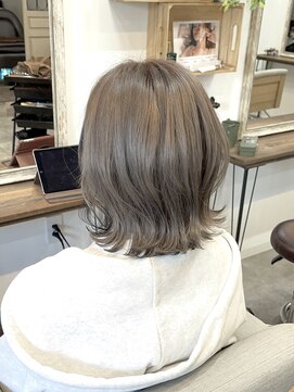 フォニア(PhoNia) 【PhoNia 緑園都市】くびれボブ×アッシュグレージュ