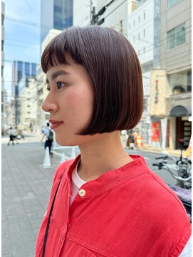 カフ(CAF) CAF 照下 ボブ ミニボブ 大阪 心斎橋
