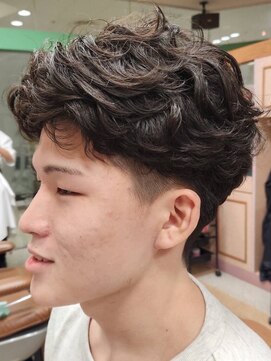 アポロカットステージ 相模大野店 アップバング/ツーブロックマッシュ<理容室>[メンズ/相模大野]