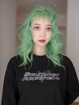 ユルク(JURK nagoya)&nbsp;【TAIKI NOGUCHI】オン眉×ペールグリーン