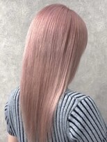 ロウル 渋谷(LOWRL)&nbsp;ペールピンクカラー/ケアブリーチカラー