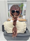 お食事会ヘアスタイル【清板】