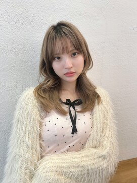 ユーフォリア 渋谷グランデ(Euphoria SHIBUYA GRANDE) くびれ巻き　ミディアムレイヤー