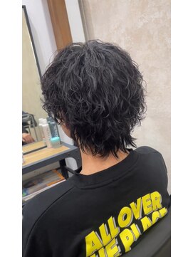 ブリーチ 宇都宮店(BLEACHi) 【ミニウルフ×波巻きウェーブ】