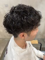 ソウス リーベ(SOURCE liebe) 強めメンズパーマスタイル