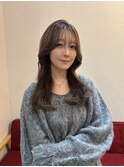 レイヤーカット×韓国くびれヘア
