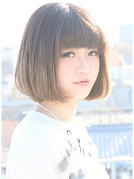 ワースホワイル(WORTH WHILE) 大人ガーリー/チョコレート/プリカール/小顔カット/外ハネボブ