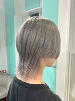 マティーナ ヘアー 池袋(Matina hair) 【ミニウルフ×グレー】池袋美容室