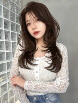 ロンド ジュルード 名古屋(Lond jeloud)&nbsp;ハッシュカットで作るレイヤースタイル 前髪カット レイヤー