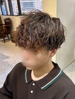 サンバイセライロ 千葉(SAN. by celilo)&nbsp;メンズトレンドヘア/シャドウパーマ/刈り上げマッシュ/関祐翔